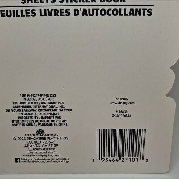 Encanto sticker book over 150 pieces 4 sheets stocking stuffers - Picture 2 of 6